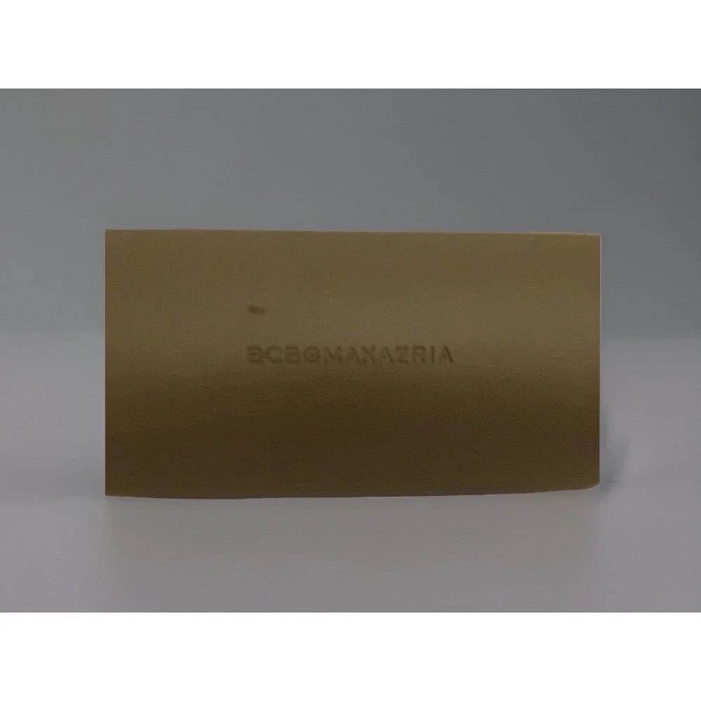 BCBG MaxAzria Taupe Leather Hard Clamshell Case w/Cloth
